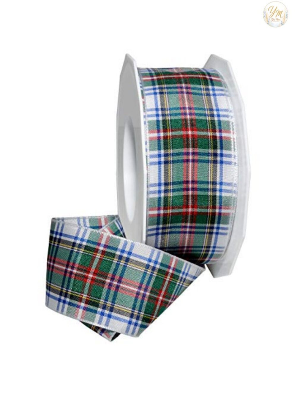 Scottish Tartan Plaid Ribbon 1.5 Inch 27 Yards Polyester